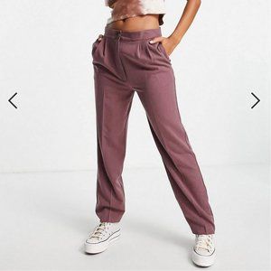 NWOT ASOS DESIGN tapered suit pant in dusty pink
